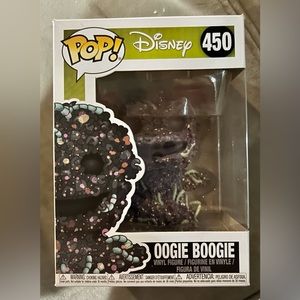 FUNKO POP- DISNEY-#450 OOGIE BOOGIE W/BUGS-A NIGHTMARE BEFORE CHRISTMAS